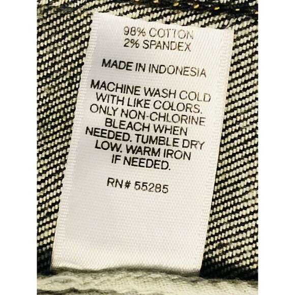 Express Women’s Denim Sleeveless Vest Button-Up with Pockets, Size L - Picture 6 of 6